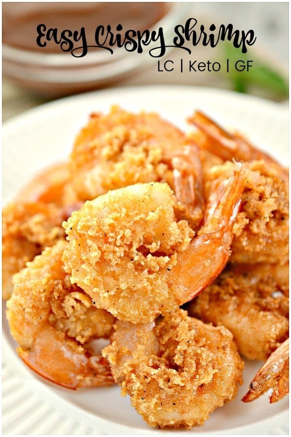 Fried Shrimp Keto
 Keto Fried Shrimp Crispy Juicy OPTIONAL AIR FRYER