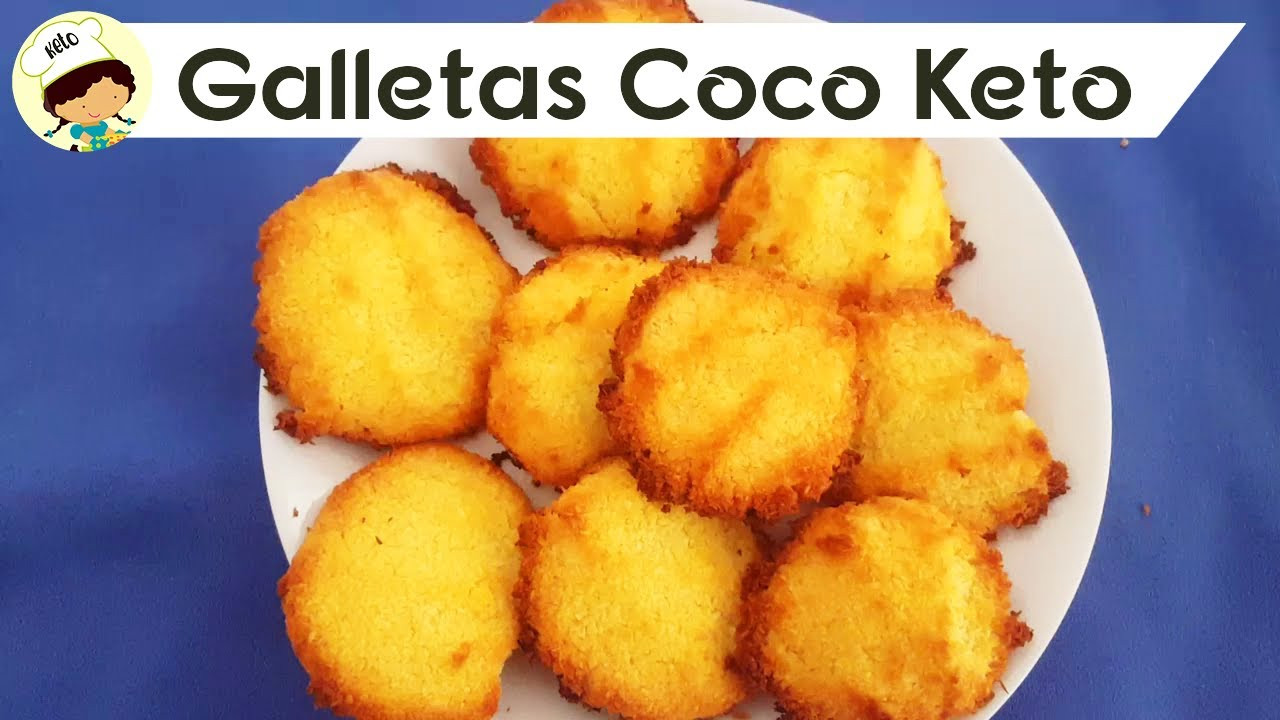 Galletas Keto Videos
 GALLETAS DE COCO🥥 keto cetogenicas SIN GLUTEN