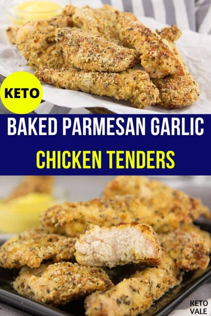 Garlic Parmesan Chicken Keto
 Keto Baked Parmesan Garlic Chicken Tenders Low Carb Recipe