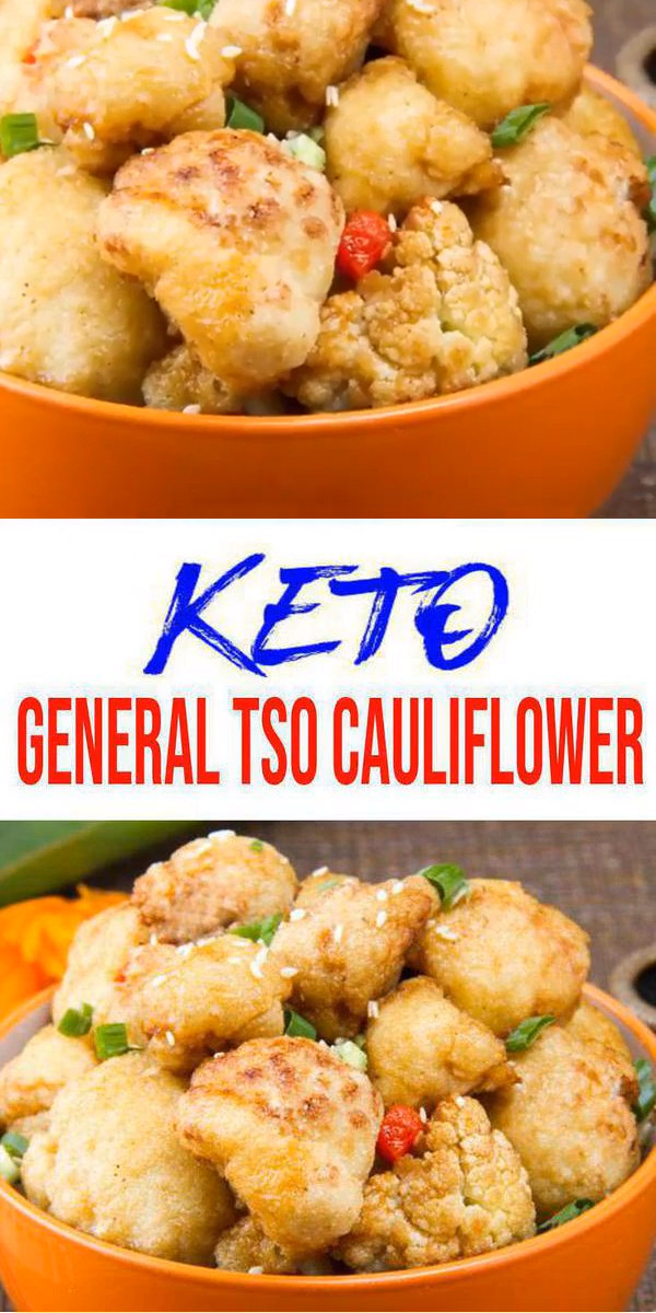 General Tso Cauliflower Keto
 EASY Keto Cauliflower General Tso Low Carb General Tso