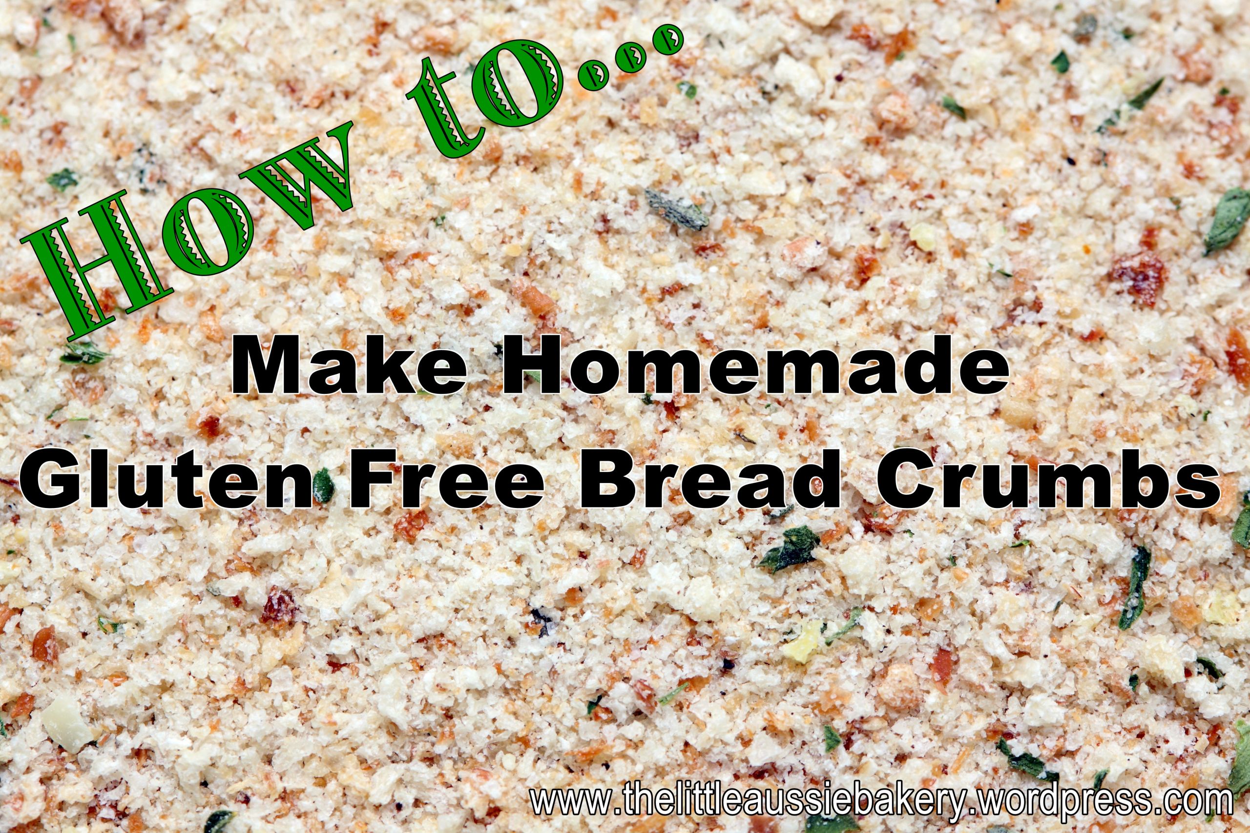 gluten free crumb crust