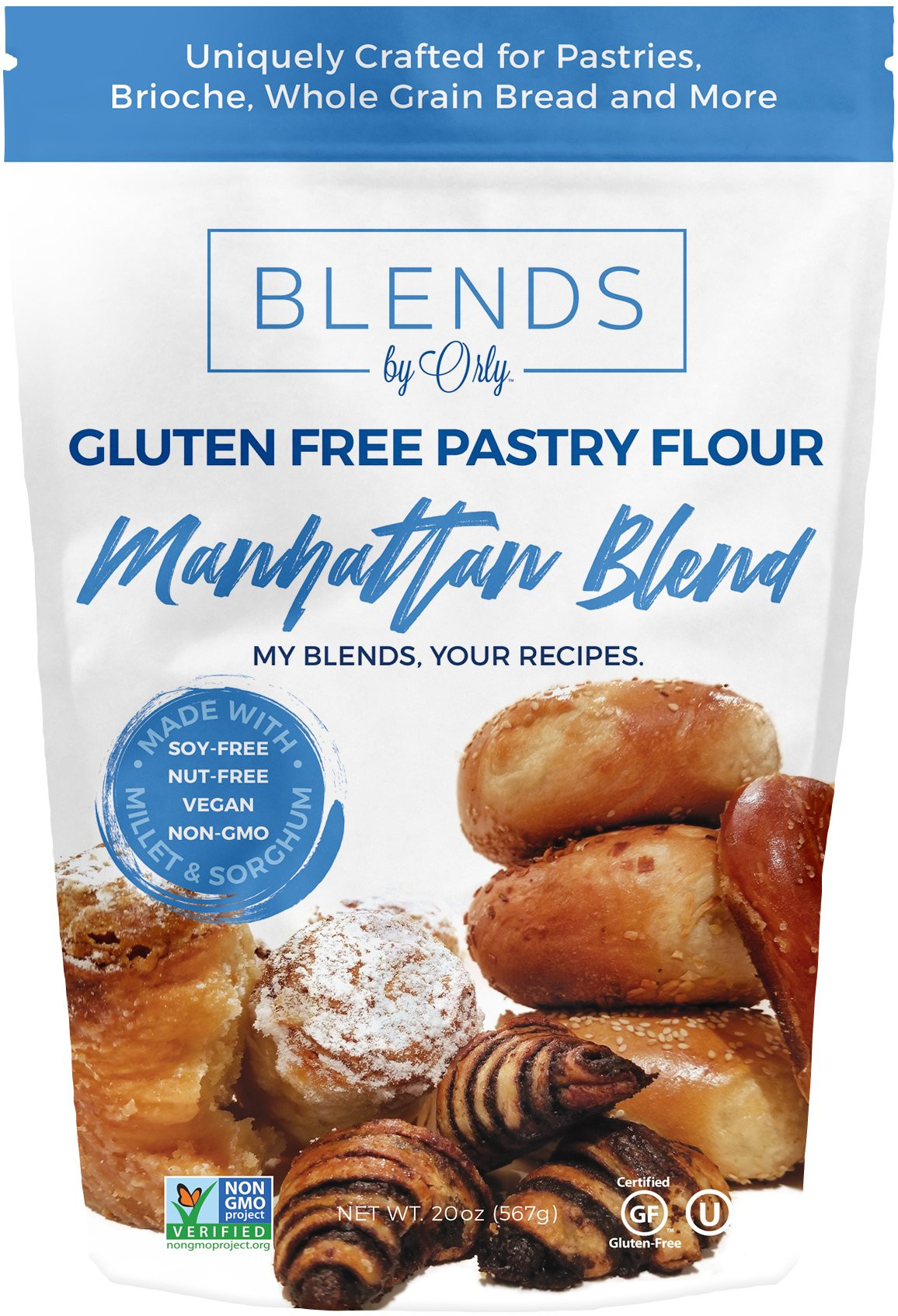 Gluten Free Bread Flour Blend
 Amazon Blends by Orly "Gluten Free" Traditional