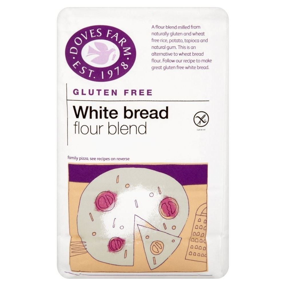Gluten Free Bread Flour Blend
 Doves Farm Gluten & Wheat Free White Bread Flour Blend