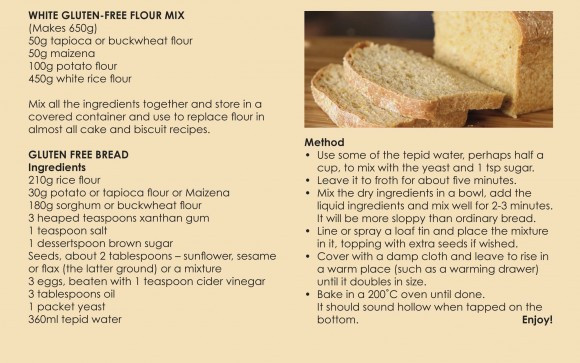 Gluten Free Bread Flour Mix Recipe
 White Gluten free Flour Mix and Gluten free Bread Recipe