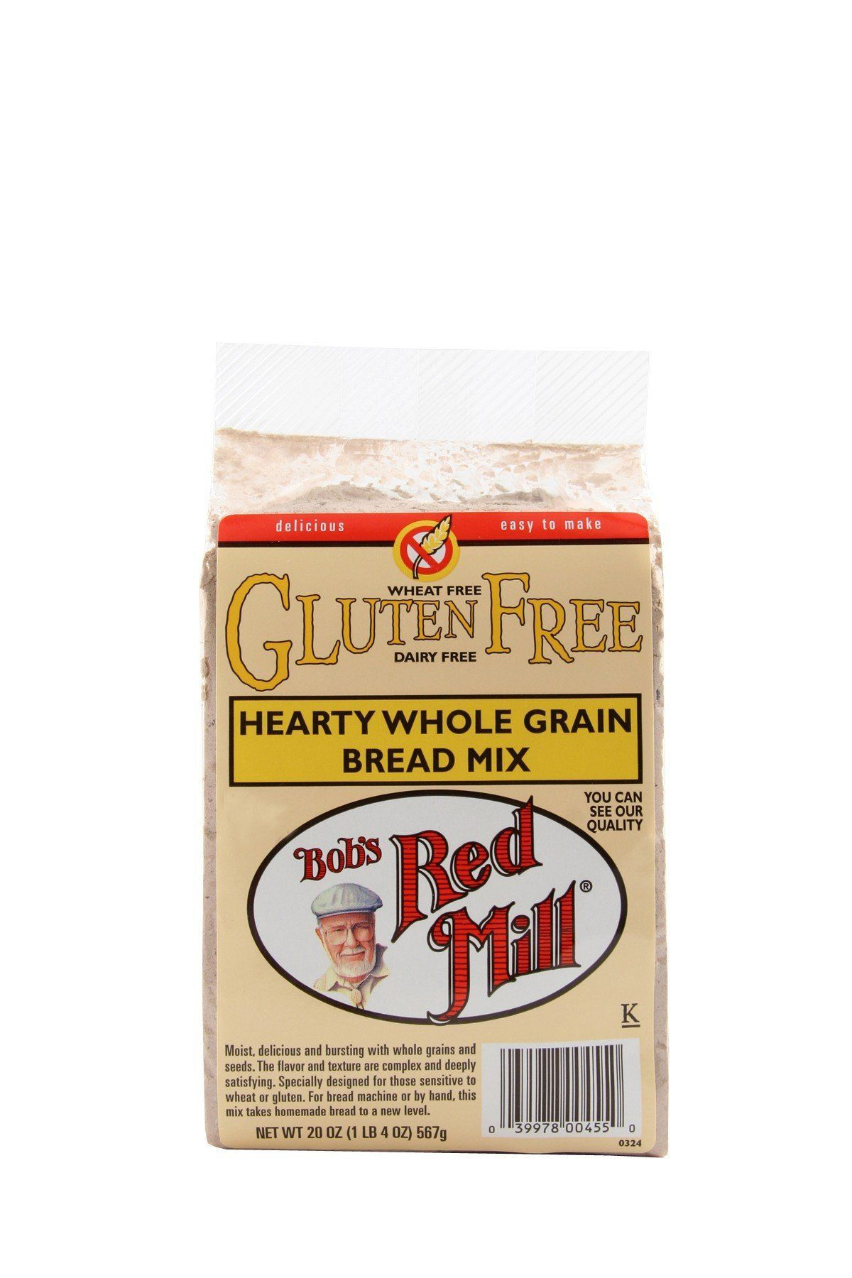 Gluten Free Bread Machine Recipes Bobs Red Mill
 BOB S RED MILL Gluten Free Hearty Whole Grain Bread Mix