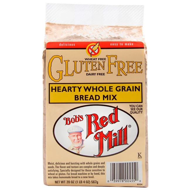 Gluten Free Bread Recipe Bobs Red Mill
 Bob s Red Mill Gluten Free Hearty Whole Grain Bread Mix 20