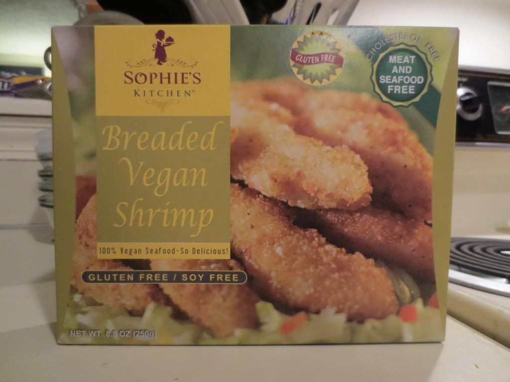 Gluten Free Breaded Shrimp
 Sophie’s Kitchen impresses with gluten free Breaded Vegan