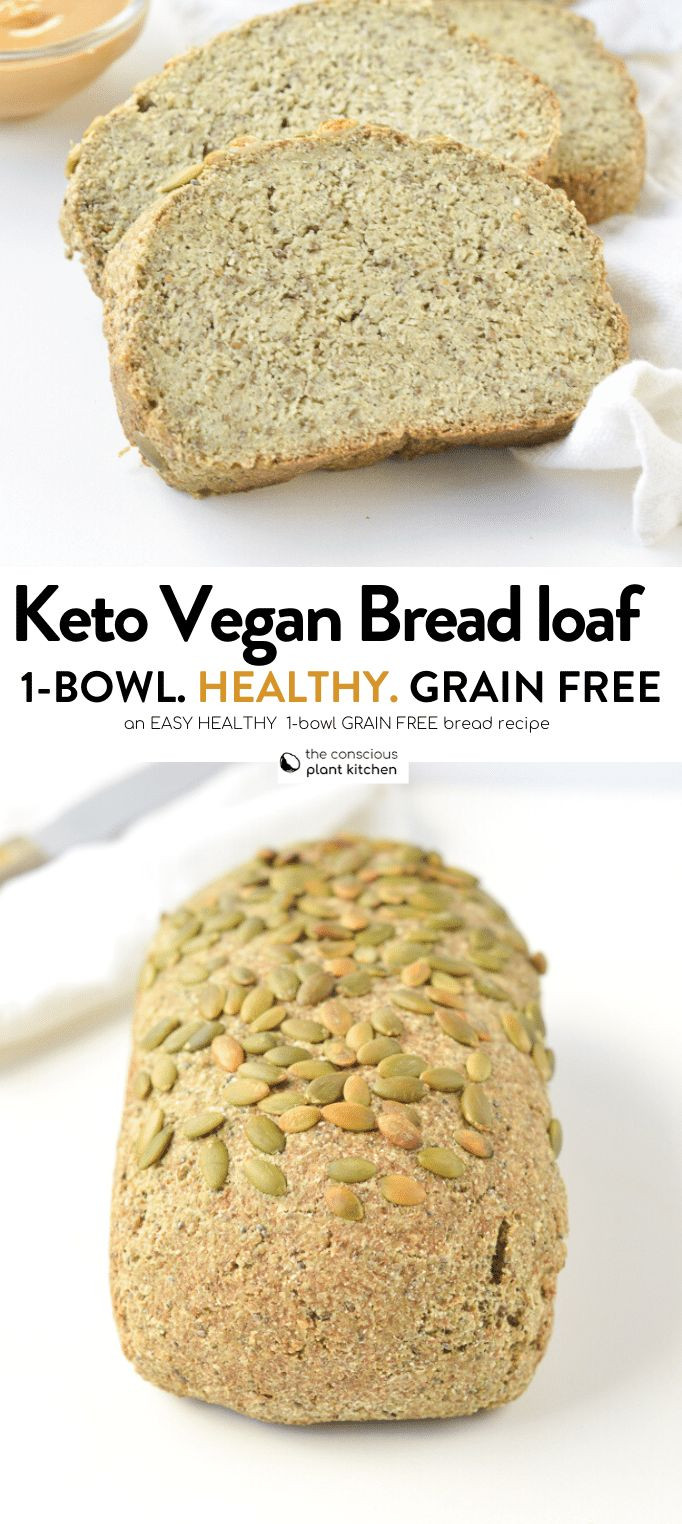 Gluten Free Vegan Keto Bread
 Keto Recipe