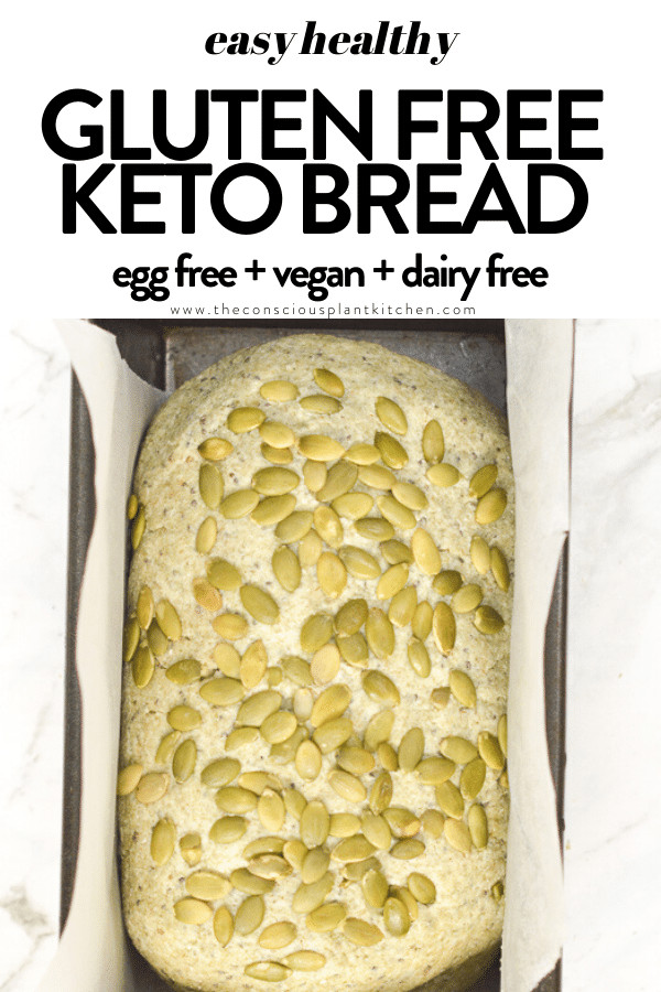 Gluten Free Vegan Keto Bread
 Gluten free vegan bread recipe Keto The Conscious Plant