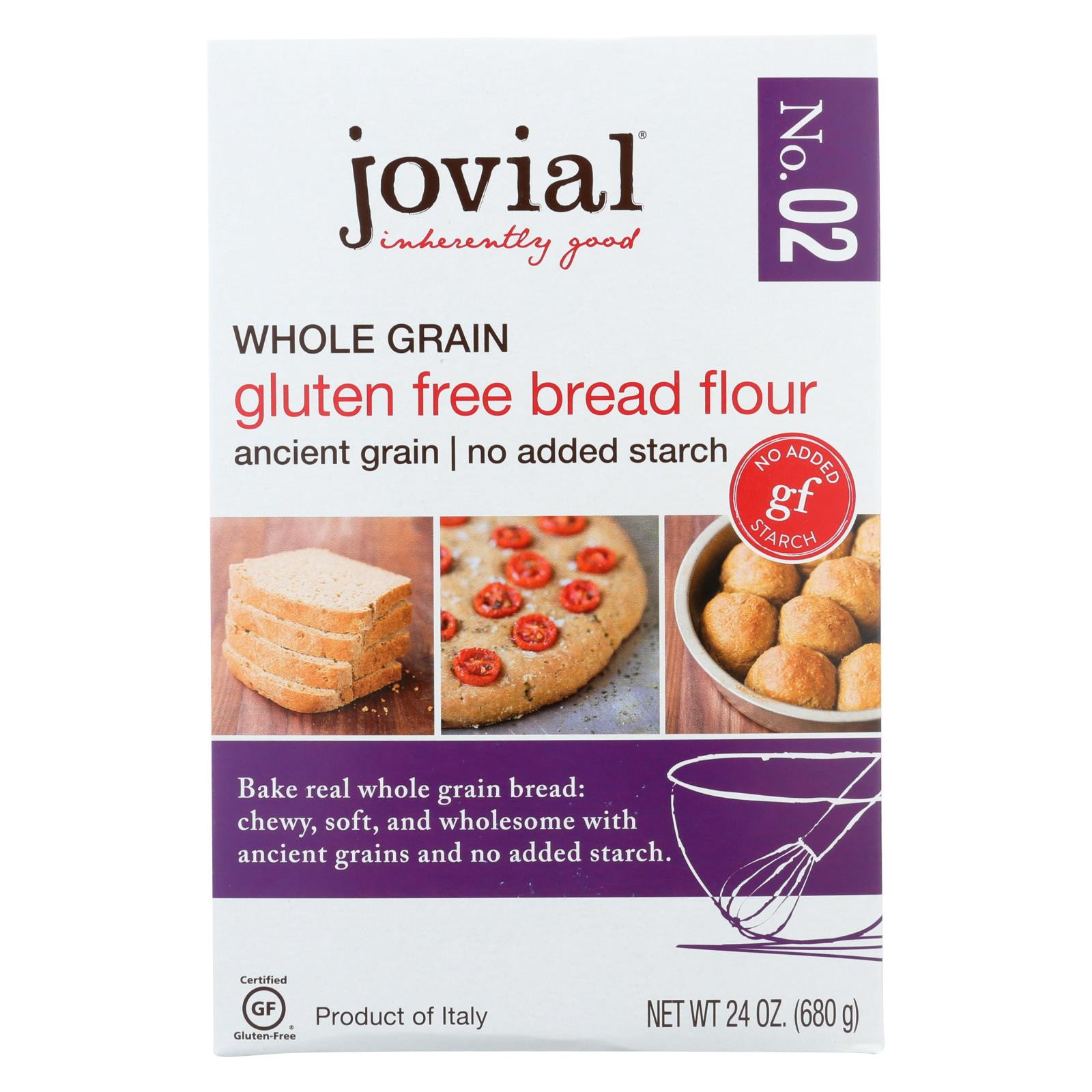 Grain Free Bread Flour Jovial Whole Grain Gluten Free Bread Flour Case of 6
