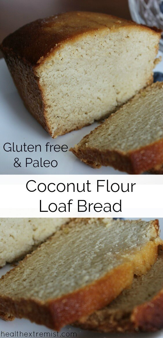 Grain Free Bread Recipe Coconut Flour
 Coconut Flour Loaf Bread Recipe Paleo and Gluten free