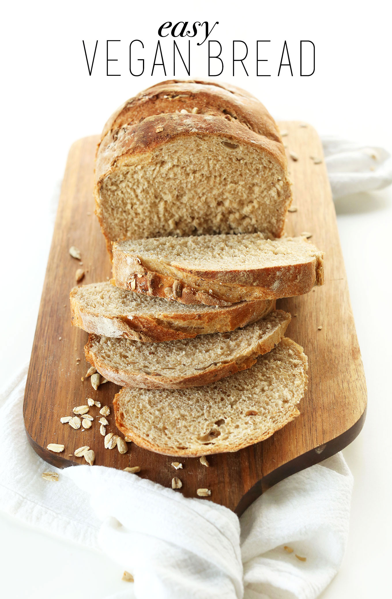 Grain Free Bread Recipe Vegans
 Easy Whole Wheat Bread
