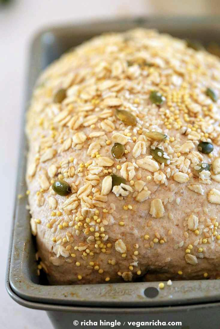 Grain Free Bread Recipe Vegans
 Whole Grain Seed Bread Recipe Vegan Richa