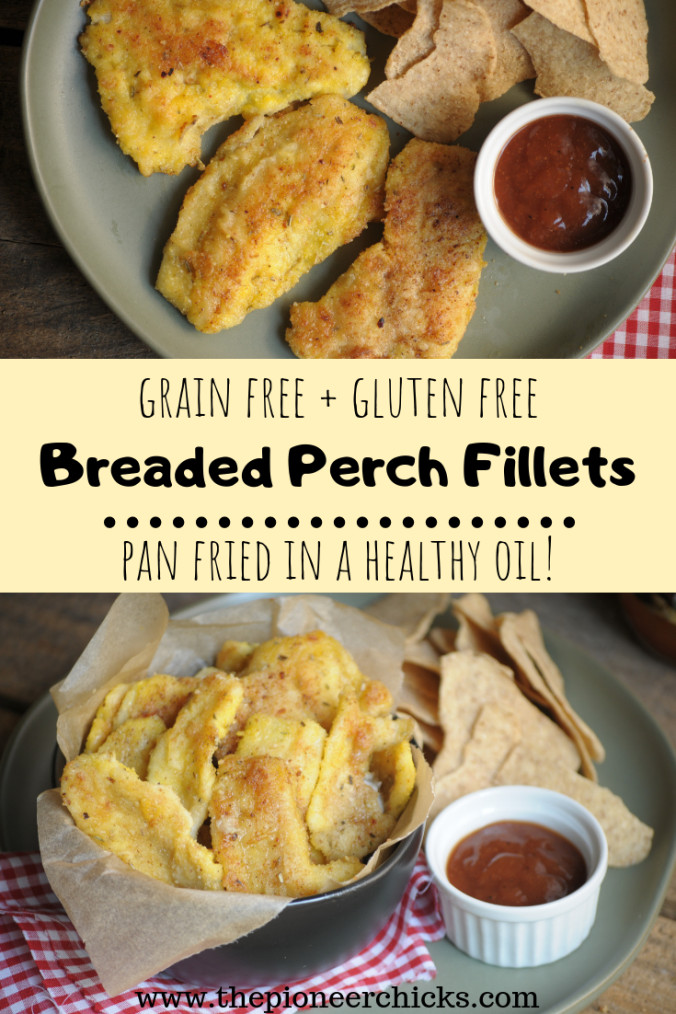 Grain Free Breaded Fish
 Breaded Perch Fillets grain free and nut free The