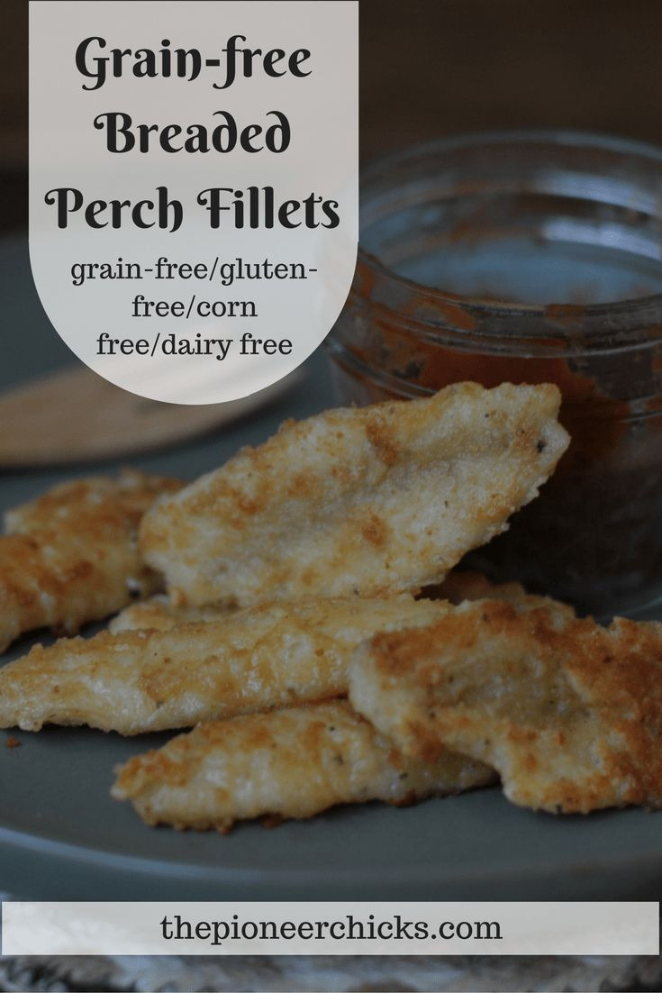 Grain Free Breaded Fish
 Breaded Perch Fillets grain free Recipe