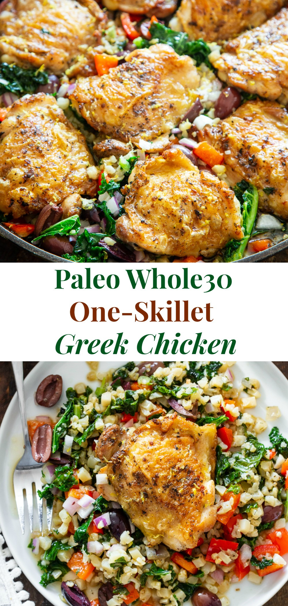 Greek Chicken Keto
 e Skillet Greek Chicken Paleo Whole30 Keto
