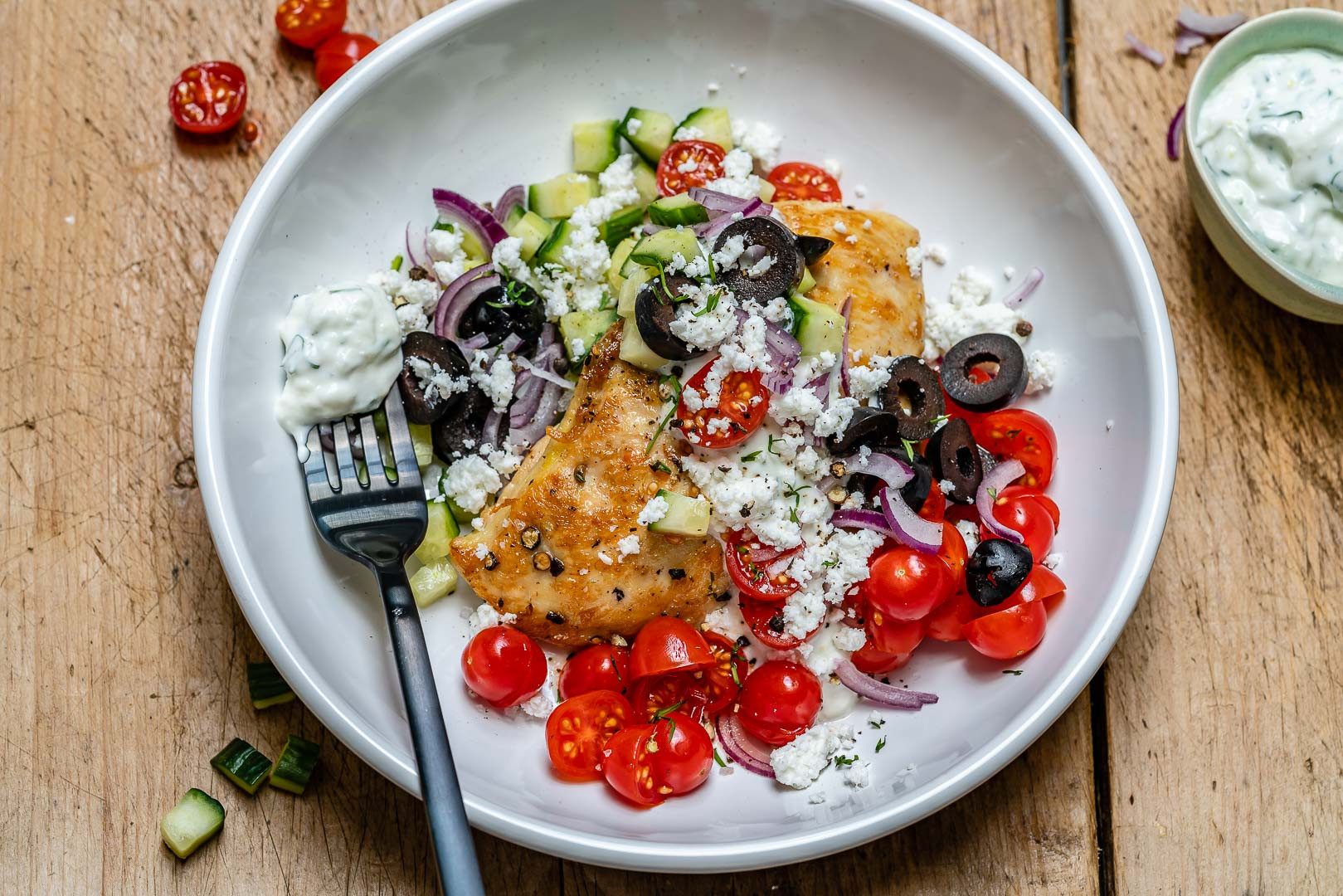 Greek Chicken Keto
 Greek Chicken With Tzatziki Sauce Keto Recipe