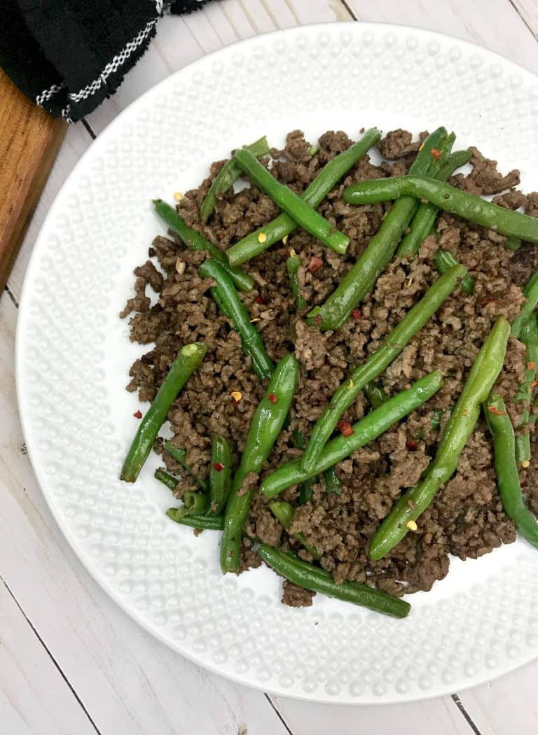 Green Bean Ground Beef Keto
 Pin on Keto meals