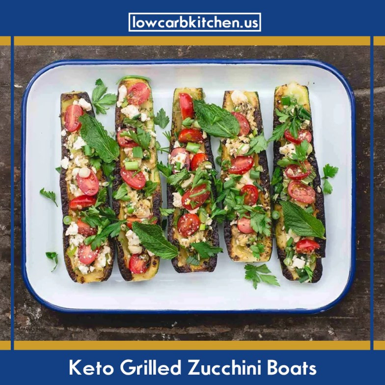 Grilled Zucchini Keto
 Keto Grilled Zucchini Boats – Low Carb Kitchen