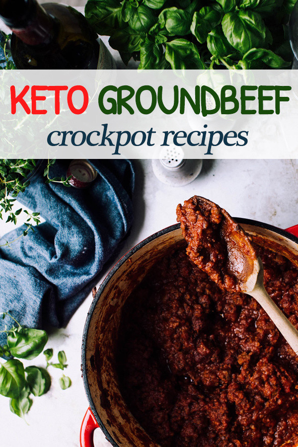 Ground Beef Crockpot Keto
 Keto Ground Beef Crockpot Recipes