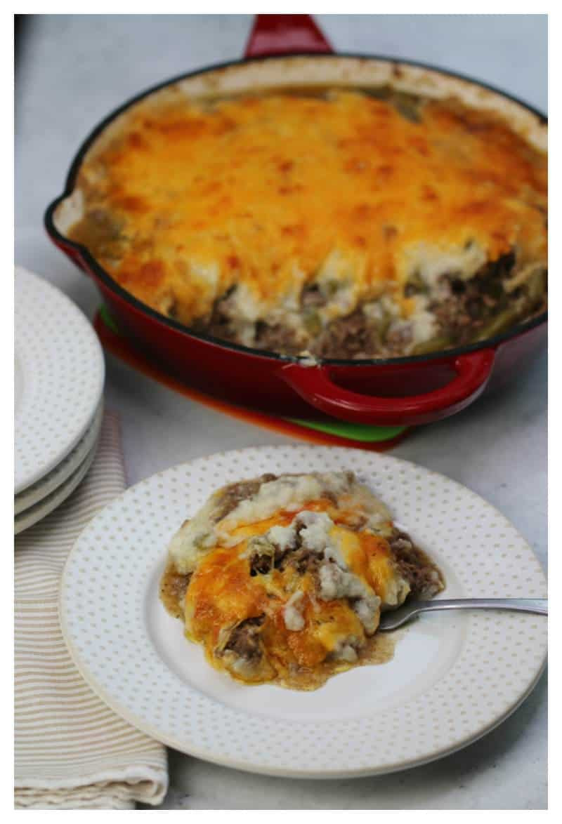 Ground Beef Keto Casserole
 The BEST Keto Ground Beef Casserole with Cheesy Topping