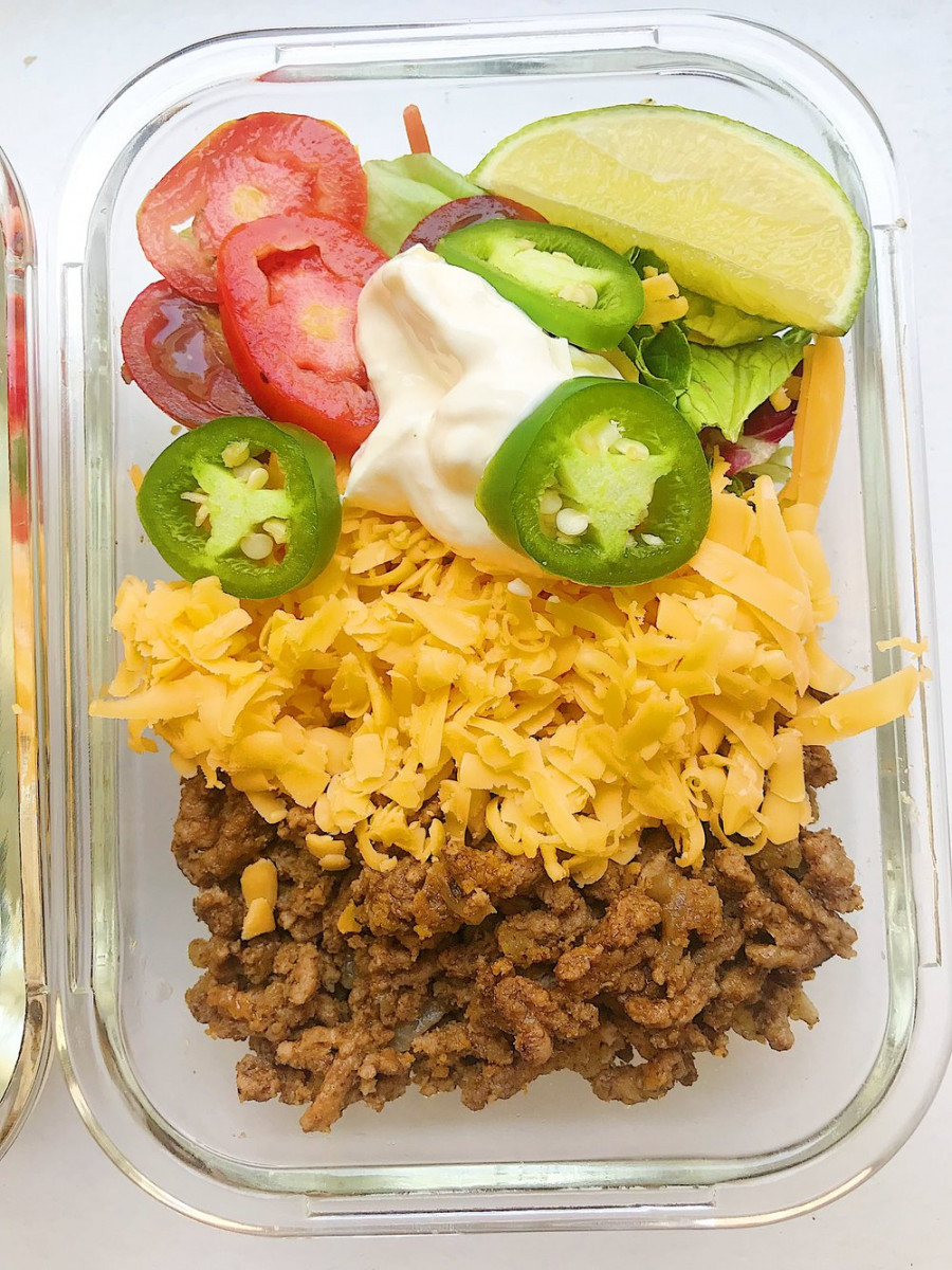 Ground Beef Keto Meal Prep
 Keto Meal Prep Ground Beef Taco Salad Most Popular Ideas