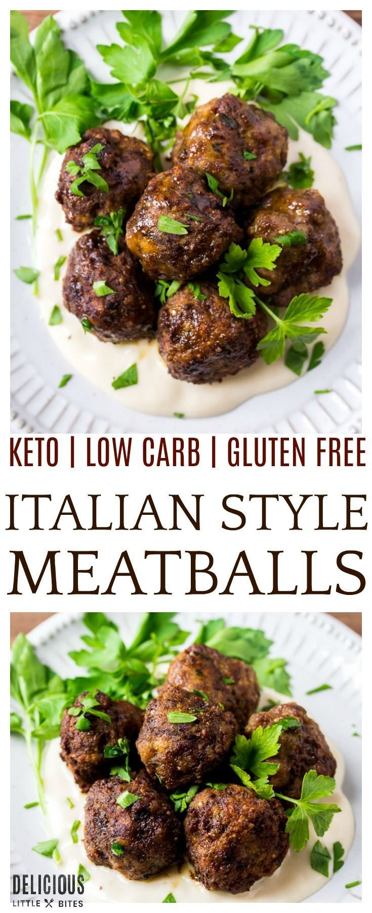 Ground Beef Keto Meatballs
 Keto Italian Meatballs made with ground beef and the