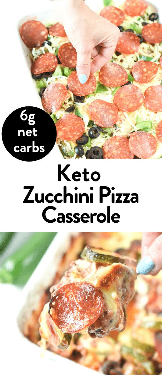 Ground Beef Keto Pizza
 KETO PIZZA CASSEROLE with ground beef ketocasserole