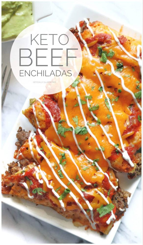 Ground Beef Keto Recipes For Dinner Dairy Free
 Keto Beef Enchiladas Recipe