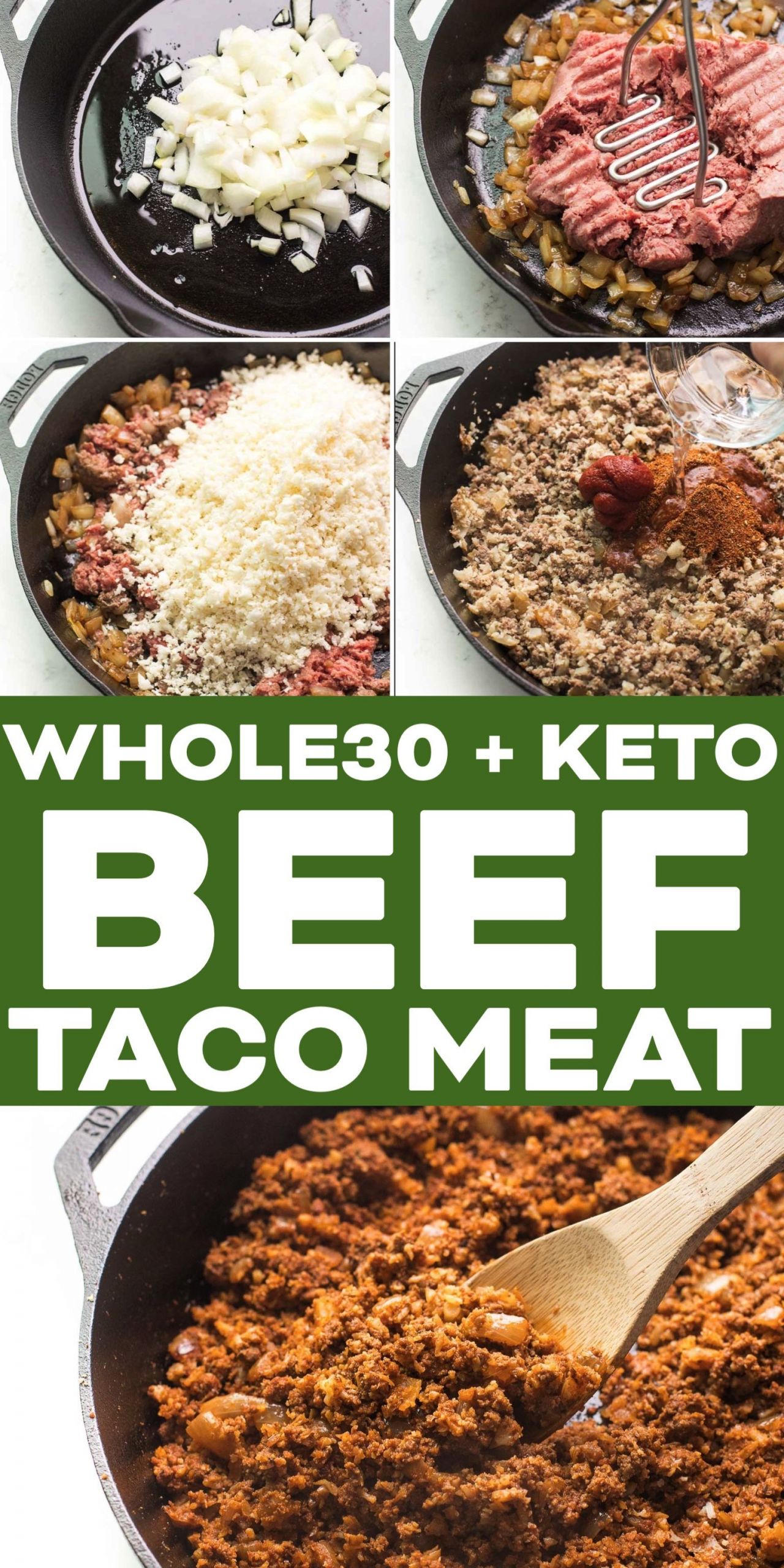 Ground Beef Keto Recipes Mexican
 Whole30 Ground Beef Taco Meat Recipe authentic Mexican