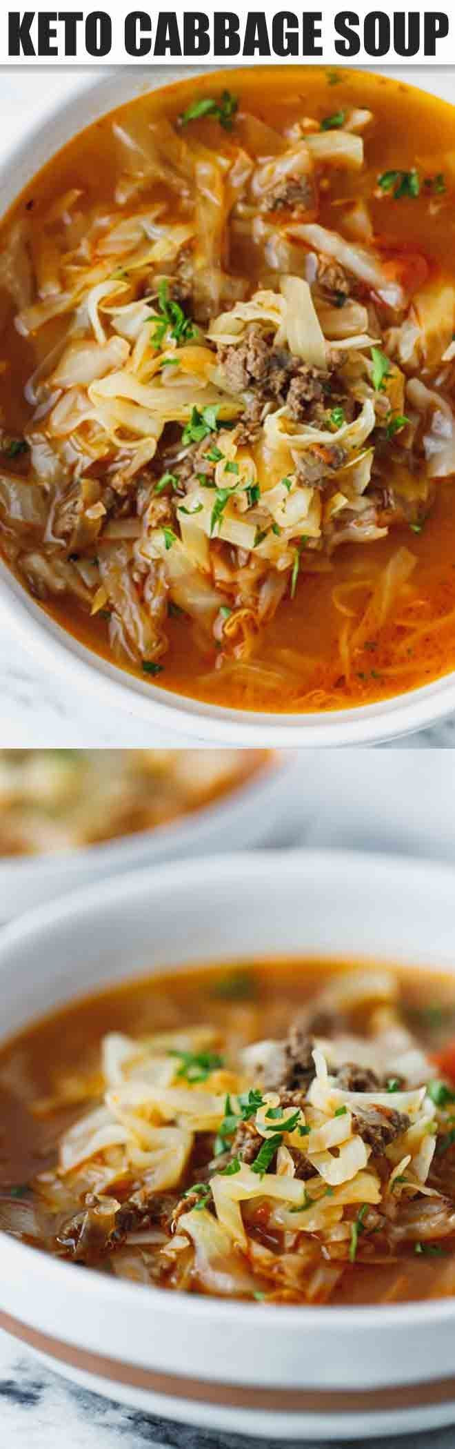 Ground Beef Keto Soup
 Keto Cabbage Soup Recipe – very quick and easy to make
