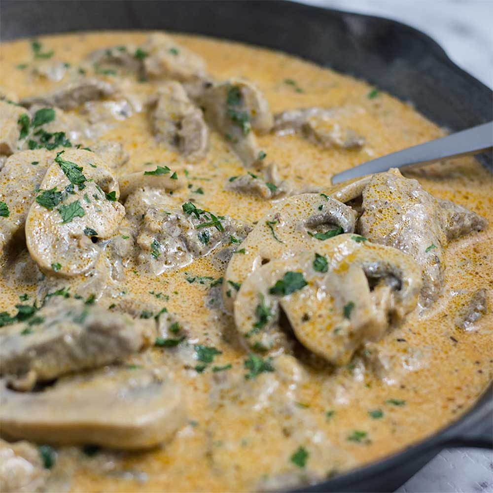 Ground Beef Keto Stroganoff
 Keto Beef Stroganoff Recipe Creamy and Tender Russian Stew