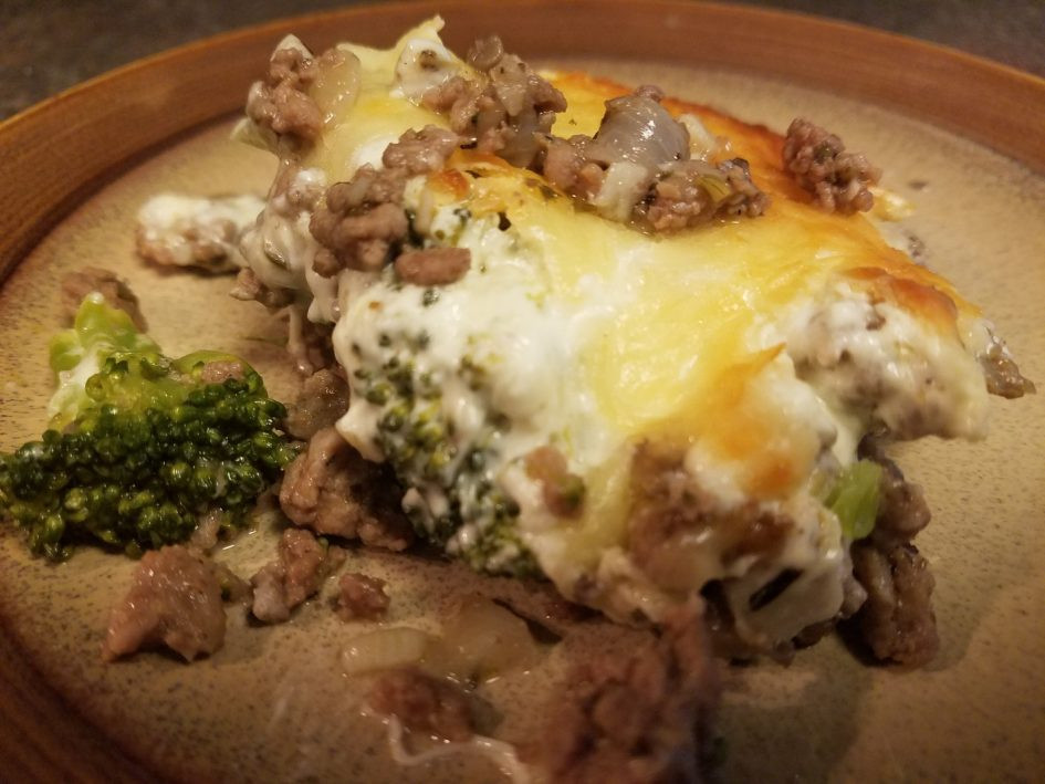 Ground Turkey Keto Casserole
 Beef and Sausage Broccoli Alfredo Casserole – Keto Plates
