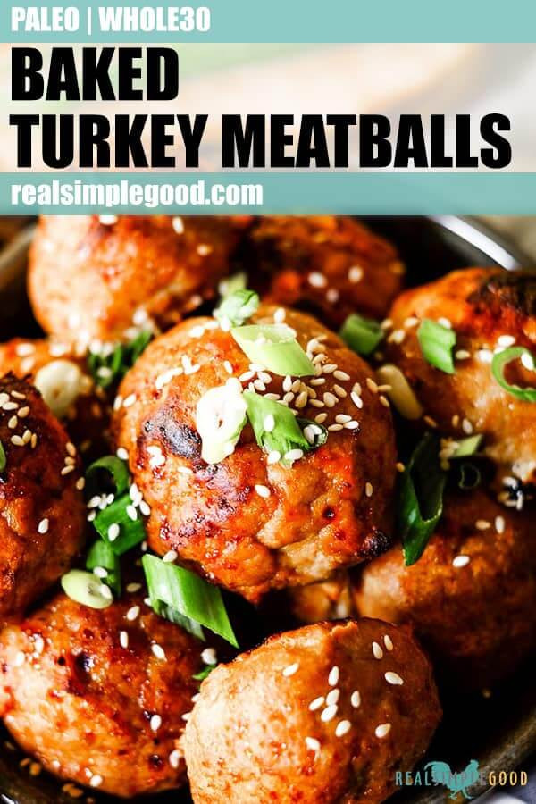 Ground Turkey Keto Meatballs
 Baked Turkey Meatballs Paleo Whole30 Keto