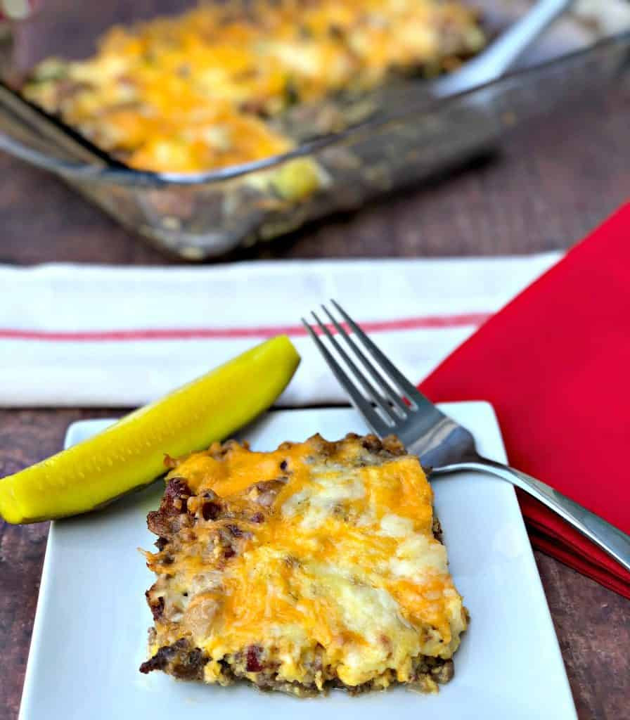 Hamburger Keto Dinner
 Easy Keto Low Carb Bacon Cheeseburger Casserole with VIDEO