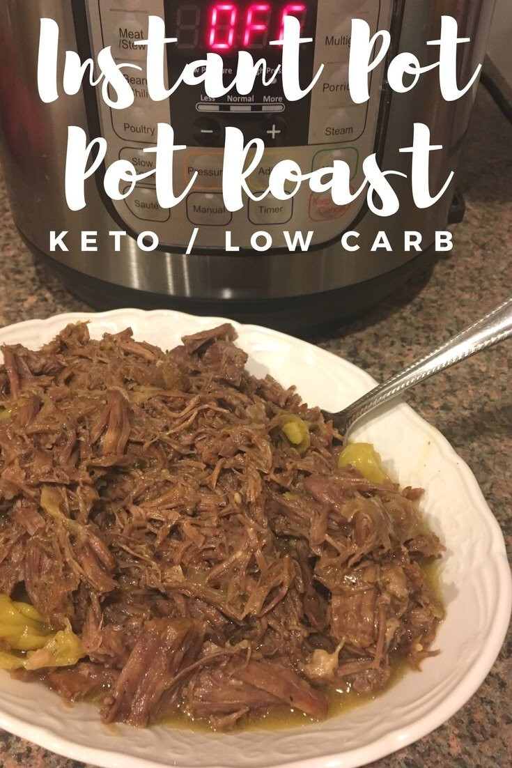Hamburger Keto Instant Pot Recipes Instant Pot Recipe Pot Roast keto low carb Kasey Trenum