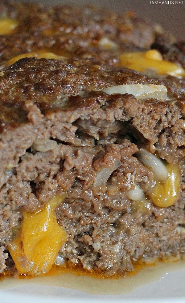 Hamburger Meat Recipes Healthy Keto
 Cheeseburger Keto Meatloaf Jam Hands