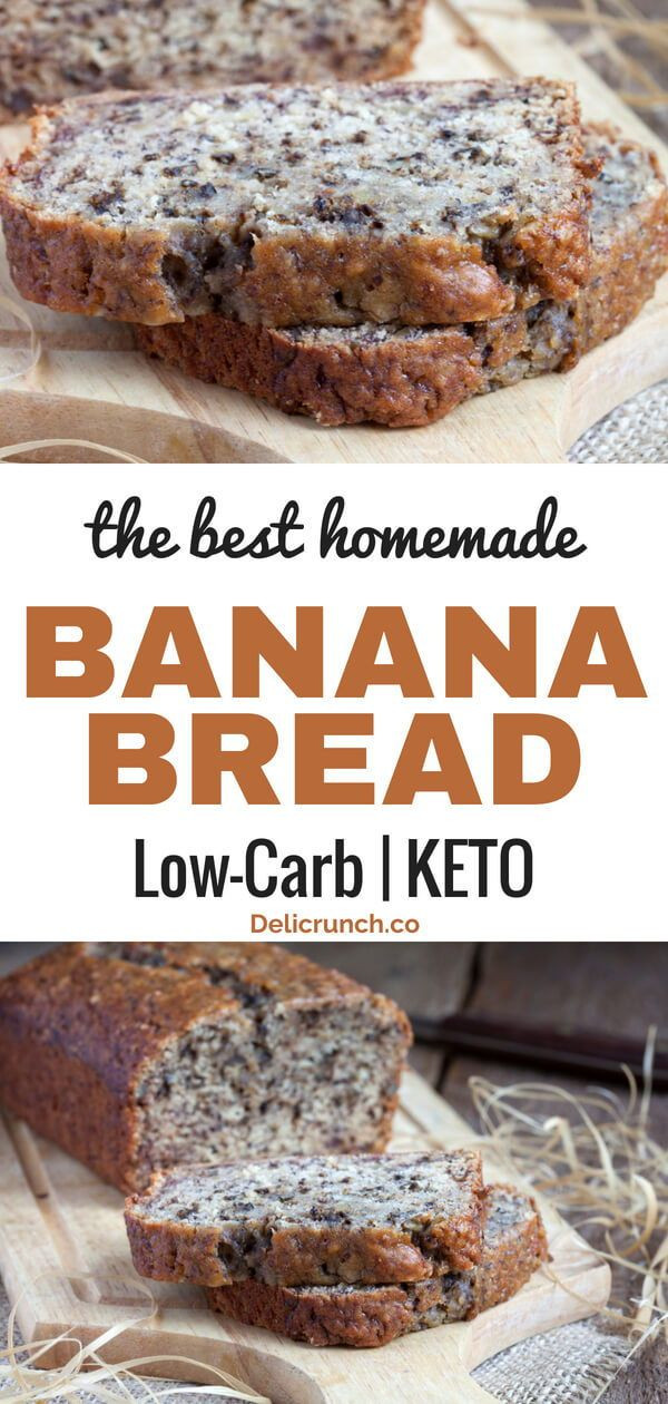 Healthy Keto Banana Bread
 The Best Low Carb Banana Bread keto friendly