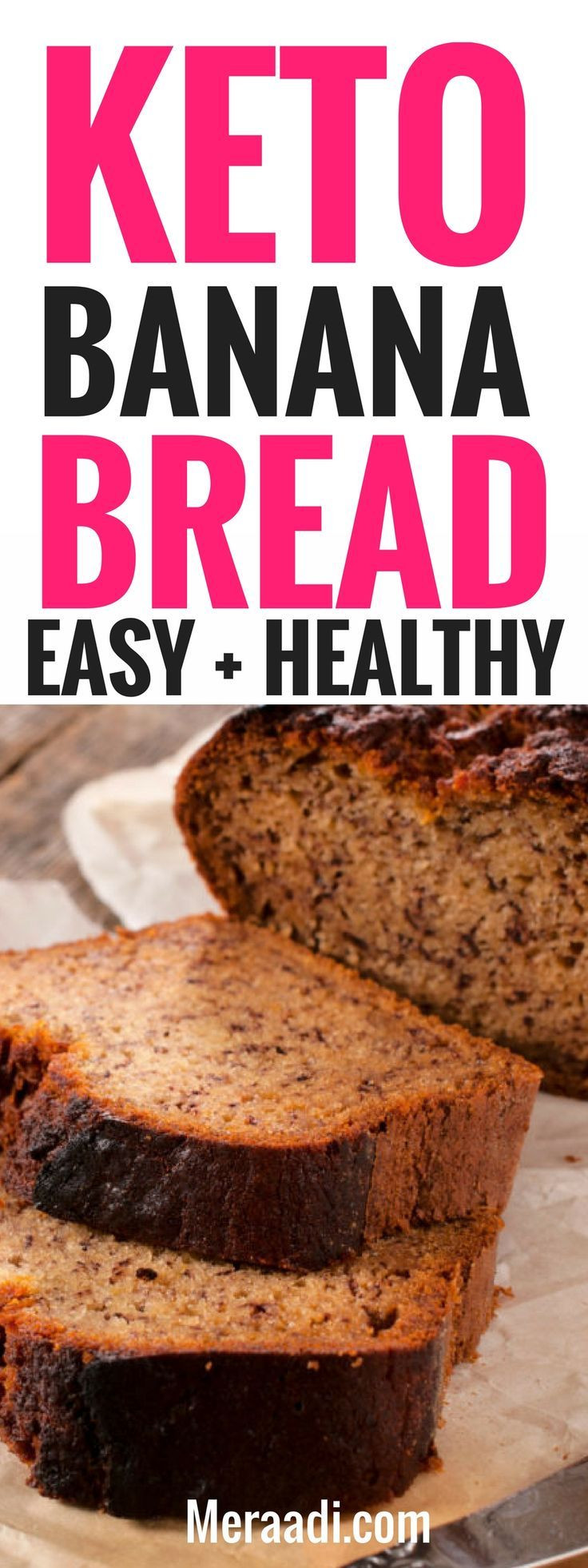 Healthy Keto Banana Bread
 This easy and healthy keto banana bread is THE BEST I m