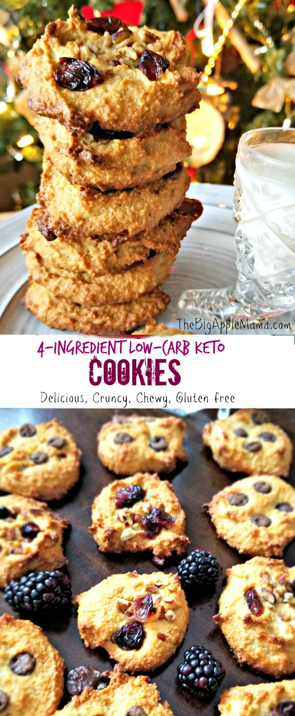 Healthy Keto Cookies
 4 Ingre nts Home Made Healthy Sugar Cookies Keto