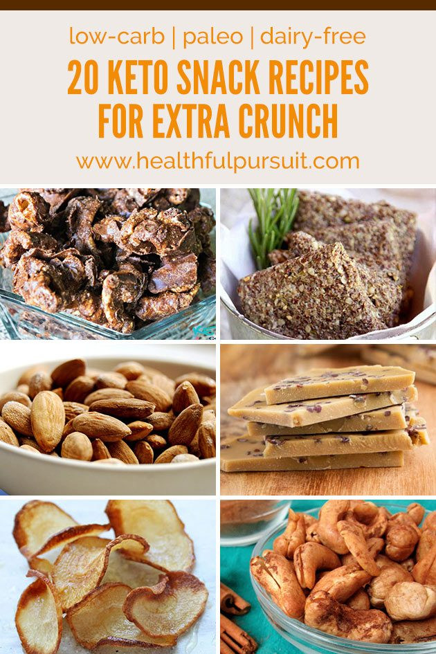 Healthy Keto Diet Snacks
 Keto Snack Recipes for Extra CRUNCH Without the Carbs low