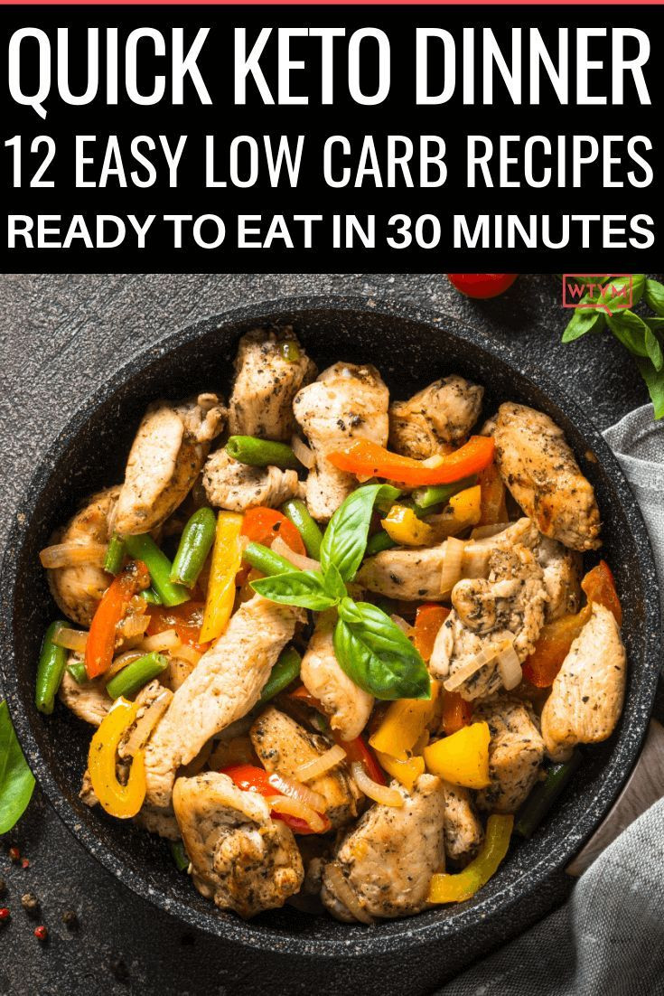 Healthy Keto Dinner Recipes For Two
 12 Keto Dinner Recipes Ready In 30 Minutes Less