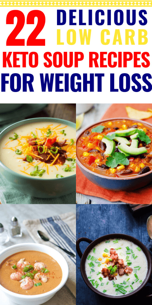 Healthy Keto Dinner Recipes For Weight Loss
 22 Insanely Delicious Keto Soup Recipes for Weight Loss