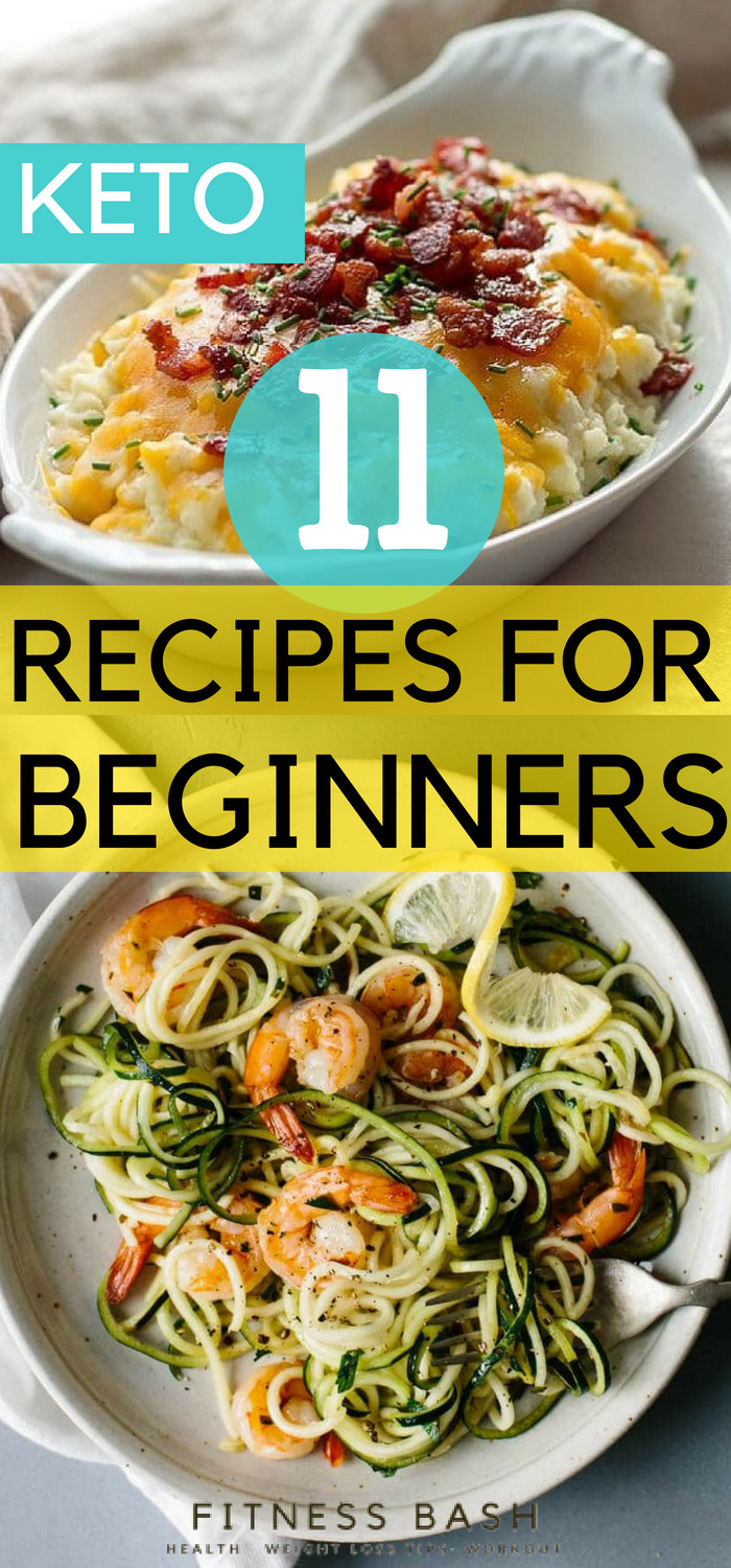Healthy Keto For Beginners
 11 Easy Keto Recipes for Beginners