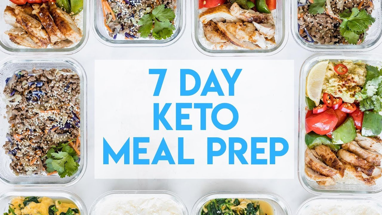 Healthy Keto Meal Plan
 7 Day KETO Meal Prep Simple Healthy Meal Plan