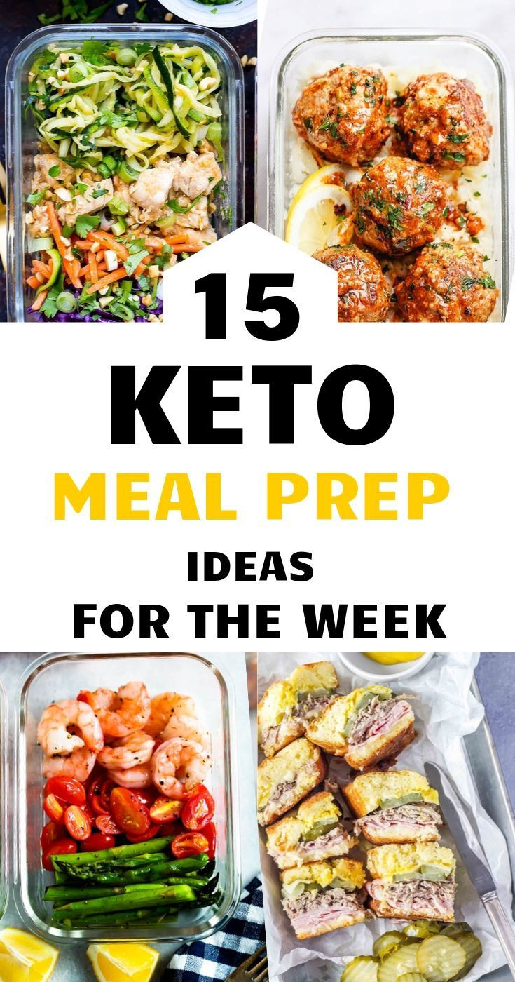Healthy Keto Meal Prep For The Week
 15 MEAL PREP IDEAS FOR LUNCH ON YOUR KETO DIET