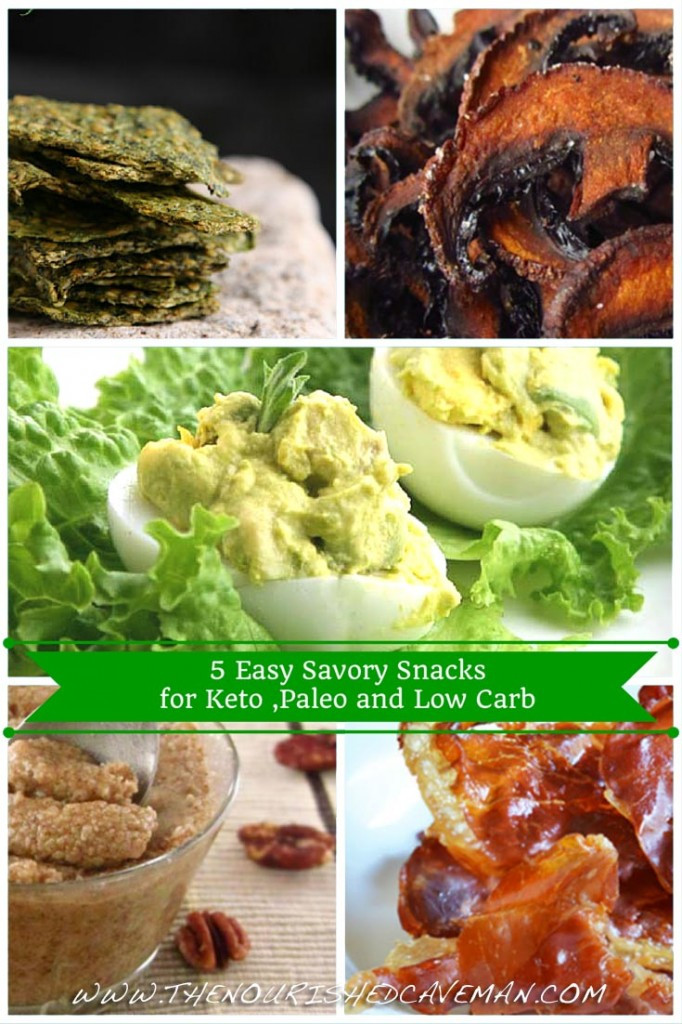 Healthy Keto Recipes Snacks
 Easy Low Carb and Keto Savory Snacks The Nourished Caveman