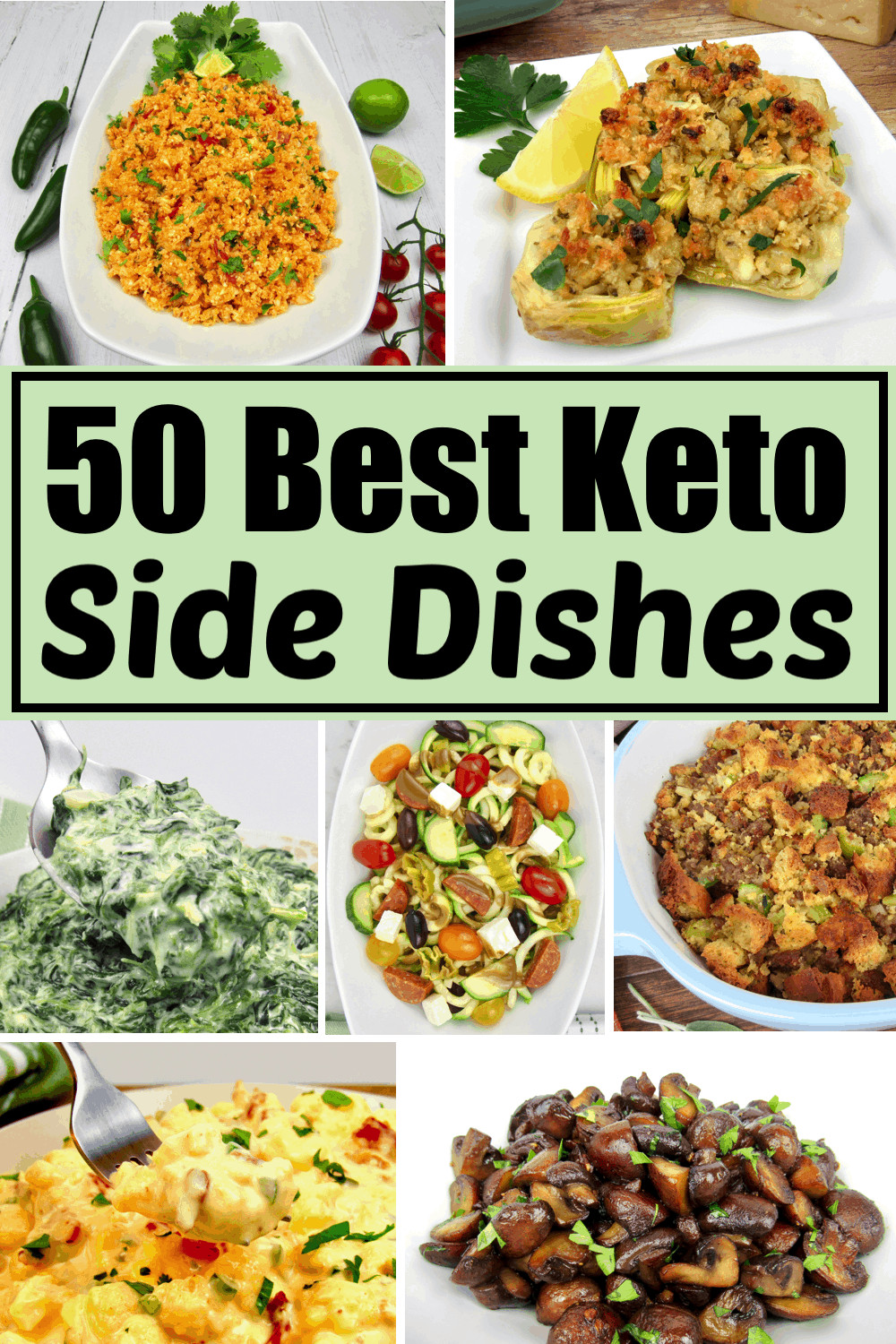 Healthy Keto Sides
 50 Best Keto Side Dish Recipes Keto Cooking Christian