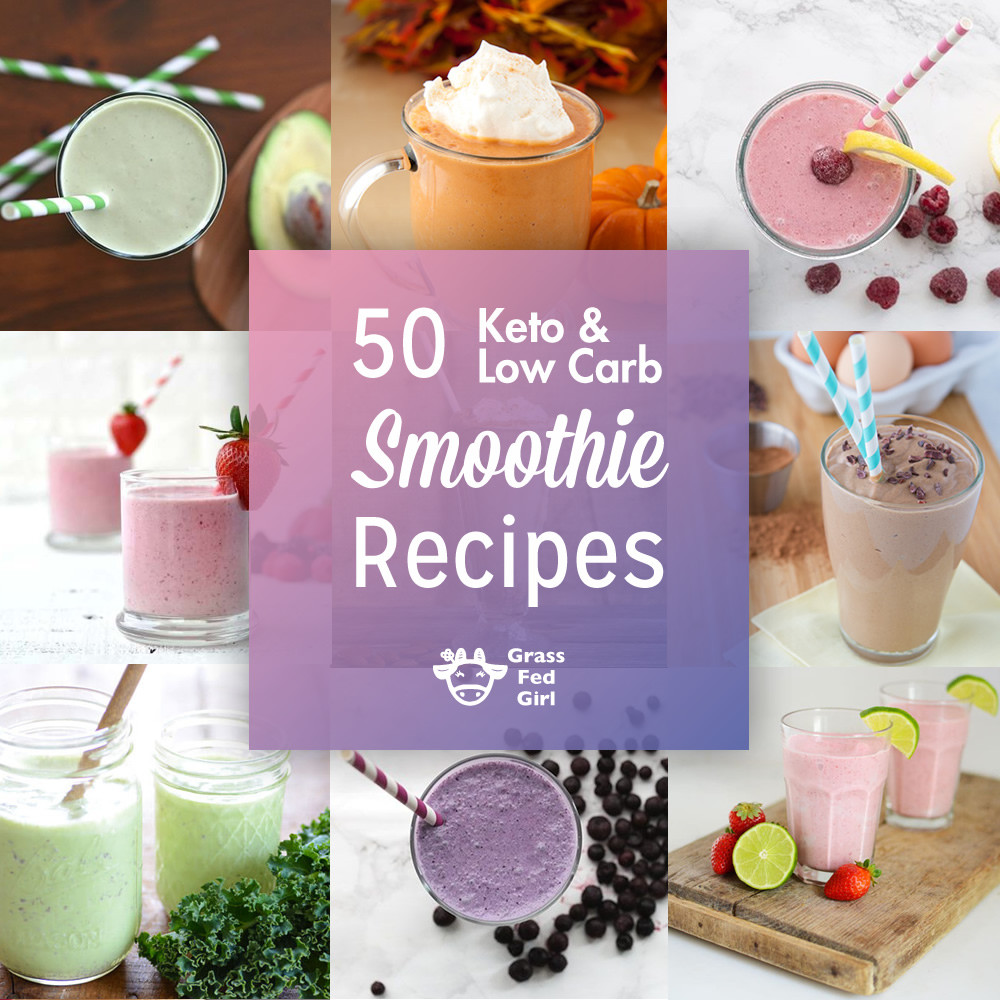 Healthy Keto Smoothie Recipes
 Low Carb and Keto Smoothies