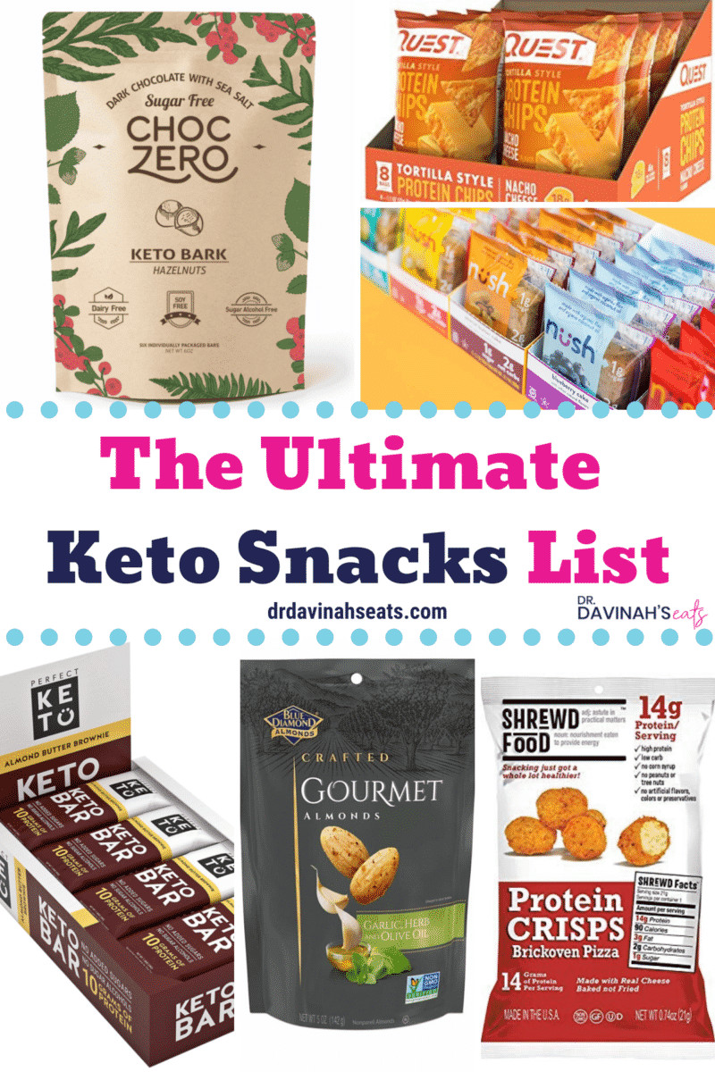 Healthy Keto Snacks On The Go
 20 Keto Snacks to Buy Ultimate Keto Snack Guide